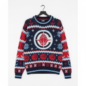 LA Clippers Ugly Christmas Sweater – Nautical Anchor Christmas NBA Exclusive Apparel