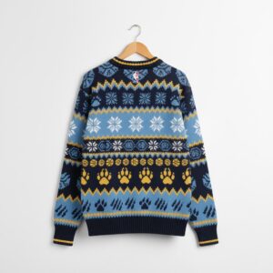 Memphis Grizzlies Ugly Christmas Sweater – Grizzly Bear Exclusive Snow Day For NBA Fans