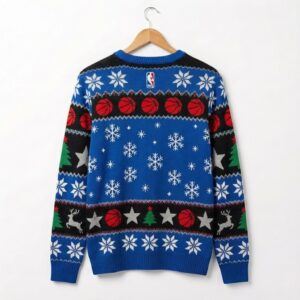 Orlando Magic Ugly Christmas Sweater – Merry Christmas Star & Deer For Real NBA Fans