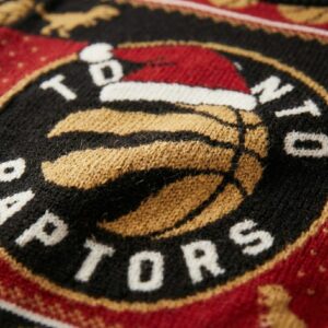 Toronto Raptors Ugly Christmas Sweater – “We The North” 2025 NBA Dinosaur Limited Edition