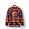 Phoenix Suns Ugly Christmas Sweater – Desert Holiday Cactus Exclusive Knit Christmas NBA