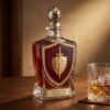 Cleveland Cavaliers Whiskey Decanter - Knight Helmet Topper & NBA Champions Plaque