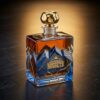 Denver Nuggets Whiskey Decanter - Crystal Mountain Design with Gold Stopper