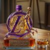 Los Angeles Lakers Whiskey Bottle - NBA 3D Dunking Player Tribute Decanter