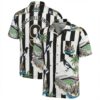 Newcastle United Hawaiian Shirt - St. James' Park Magpies Retro Fanwear
