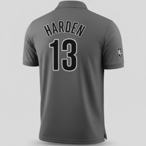 Men's Brooklyn Nets Polo Shirt - Grey NBA Performance Fan Gear