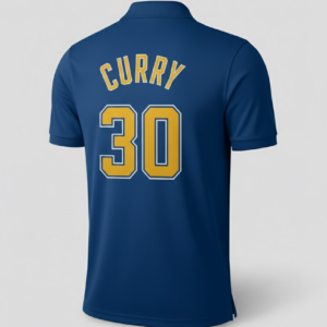 Golden State Warriors NBA Polo Shirt - Men's Royal Blue Official Licensed Team Gear