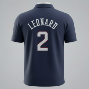 NBA LA Clippers Polo Shirt - Men's Navy Blue Official Fan Apparel