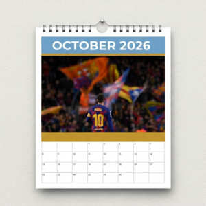A Year Of Messi 2026 Calendar - Official Fan Wall Planner