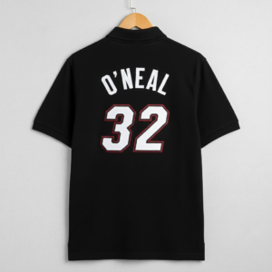 Miami Heat NBA Polo Shirt - Black Embroidered Official Licensed Fan Gear