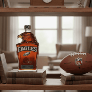 Philadelphia Eagles Whiskey Bottle - Eagle Head NFL Fan Collectible Decanter