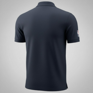 Toronto Raptors NBA Polo Shirt - Official Licensed Dark Grey Piqué Knit