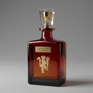 Manchester United Heritage Decanter - Red Devil Trophy Stopper Glass