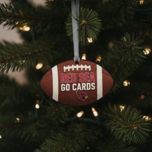 Arizona Cardinals Christmas Ornaments - NFL Football Team Holiday Decor Set