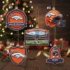 Denver Broncos Christmas Ornaments - NFL Football Fan Holiday Tree Decor Collection