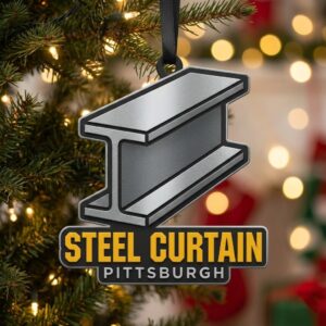 Pittsburgh Steelers Christmas Ornaments - Iconic NFL Fan Holiday Decor Set