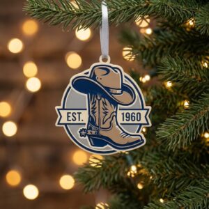 Dallas Cowboys Christmas Ornaments - Official NFL Fan Collectible Tree Decorations Set