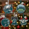 Philadelphia Eagles Christmas Ornaments - Premium Collectible NFL Football Fan Decor