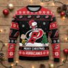 Carolina Hurricanes Snoopy Ugly Christmas Sweater - Peanuts Gang NHL Holiday Fan Jumper