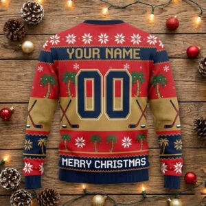 Florida Panthers Snoopy Ugly Christmas Sweater - NHL Hockey Fan Holiday Jumper