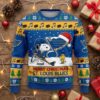 St. Louis Blues Snoopy Christmas Sweater - Peanuts Ugly Sweater NHL Hockey Fan Gift