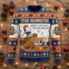 Utah Mammoths Snoopy Ugly Christmas Sweater - Peanuts Charlie Brown Hockey Fan Gift