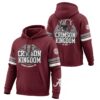Alabama Crimson Tide Crimson Kingdom Hoodie - NCAA Football Graphic Pullover Sweatshirt