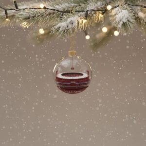 Aston Villa Christmas Ornaments - Set of 5 Assorted Football Club Holiday Decorations