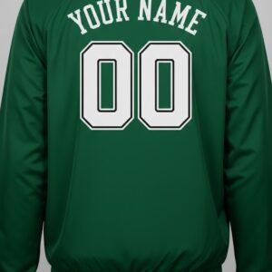 Boston Celtics Green Jacket - Lightweight Full-Zip Windbreaker for NBA Fans