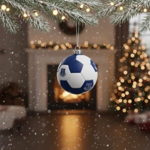 Everton FC Christmas Ornaments Set - 5-Pack Holiday Decoration for Tree