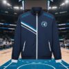 Minnesota Timberwolves Jacket - NBA Fan Apparel Full-Zip Track Jacket