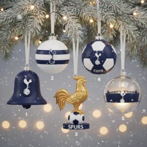 Tottenham Hotspur Christmas Ornaments Set - Festive Holiday Decor For Football Fans