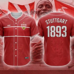 VfB Stuttgart Baseball Jersey - Custom Name and Number Die Schwaben Football Fan Gear