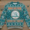 Miami Dolphins Aquarius Ugly Christmas Sweater - NFL Zodiac Sign Holiday Jumper