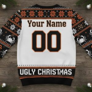 San Francisco Giants Ugly Christmas Sweater - Cancer Zodiac Sign Crab Graphic MLB Fan Gift