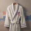 Oklahoma City Thunder Champions Bathrobe - Plush Terry Cloth Loungewear with Belt