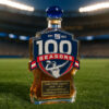 New York Giants 100 Seasons Decanter - Commemorative NFL Liquor Bottle 1925-2025