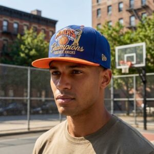 New York Knicks 2025 Championship Hat - Forever Knicks Concept with Embroidered Signatures