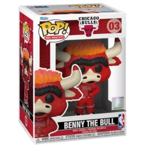 Benny The Bull Funko Pop - Chicago Bulls NBA Mascot Vinyl Figure 03