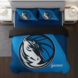 Dallas Mavericks Comforter Bedding Set - NBA Basketball Fan Bedroom Decor