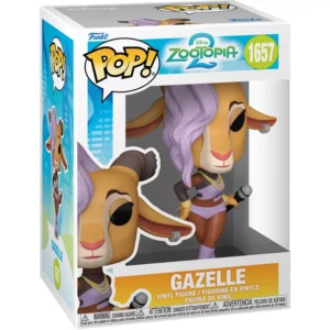 Funko Pop Gazelle Zootopia 2 - No. 1657 Disney Collectible Vinyl Figure