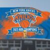New York Knicks 2025 Champions Flag - NBA Basketball Team Logo Banner, Sports Fan Gift