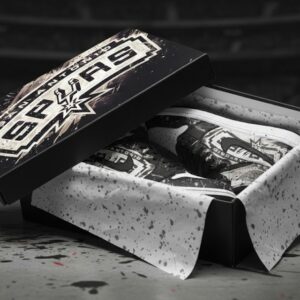 San Antonio Spurs Air Jordan 1 - Custom High Top Sneakers with Graphic Print