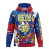 SpongeBob Buffalo Bills Hoodie - 3D All-Over Print Cartoon NFL Fan Apparel
