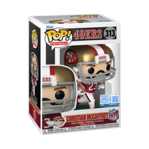 Christian McCaffrey San Francisco 49ers Funko Pop - NFL Pop! Football Collectible Vinyl Figure #313