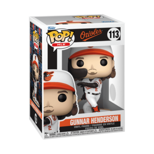 Gunnar Henderson Baltimore Orioles Funko Pop - MLB Vinyl Figure #113 Collectible