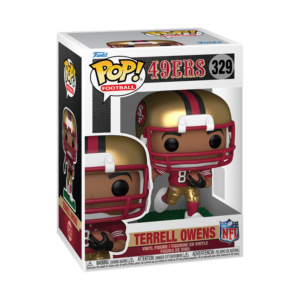 Terrell Owens San Francisco 49ers Funko Pop - Vinyl Figure #329 NFL Football Collectible