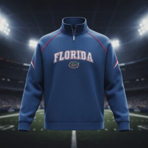 Florida Gators Quarter-Zip Pullover - NCAA Collegiate Fan Apparel Sweatshirt