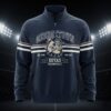 Georgetown Hoyas Quarter-Zip Pullover - Vintage NCAA Mascot Fleece Sweatshirt