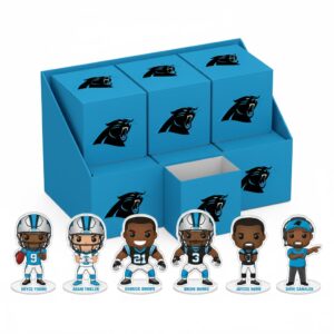 Carolina Panthers Collectible Figure Set - Blind Box NFL Player Mystery Minis